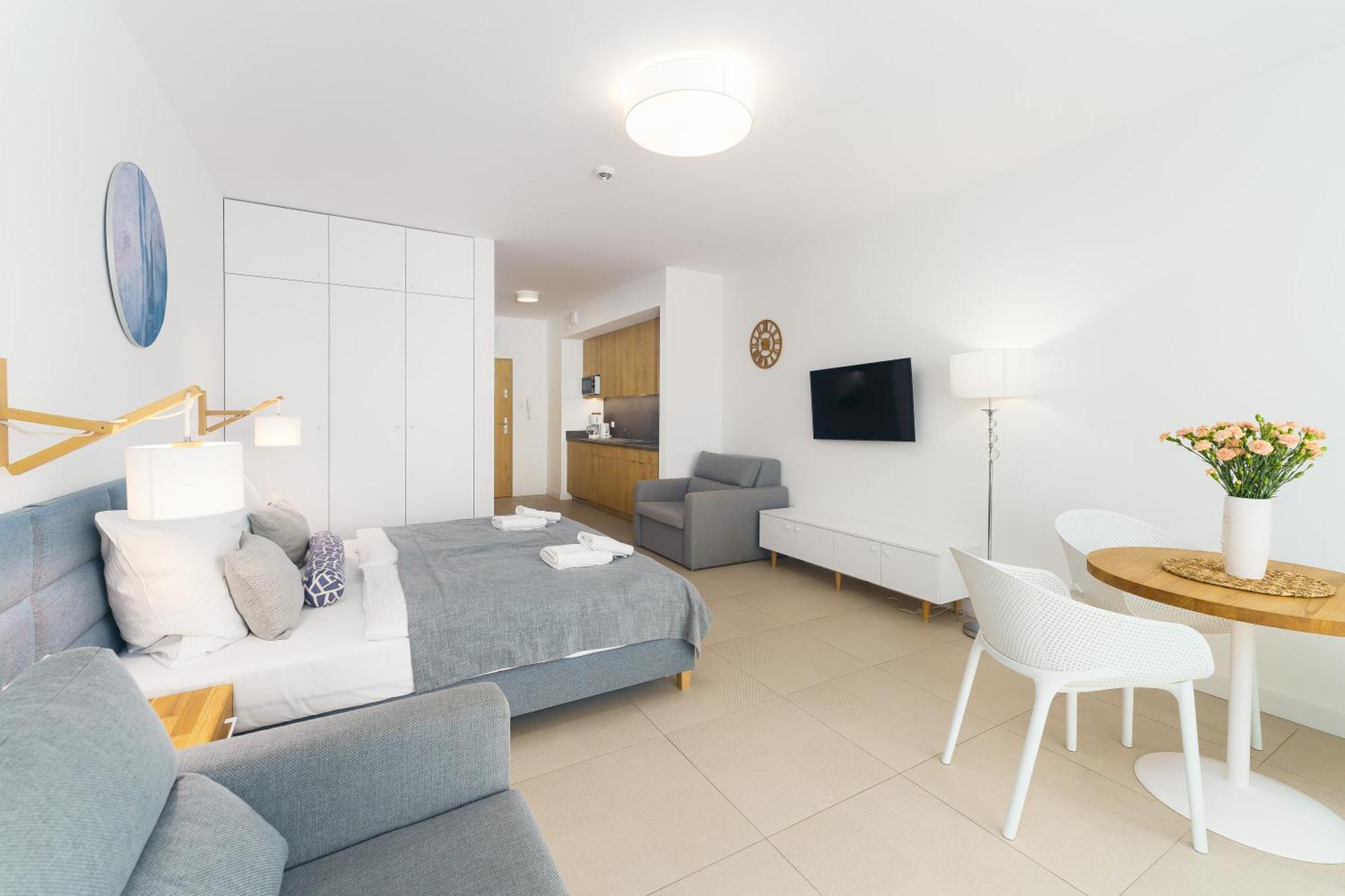 Aquamarina Prima Deluxe Studios With Sea View By Noclegi Renters Miedzyzdroje Eksteriør bilde