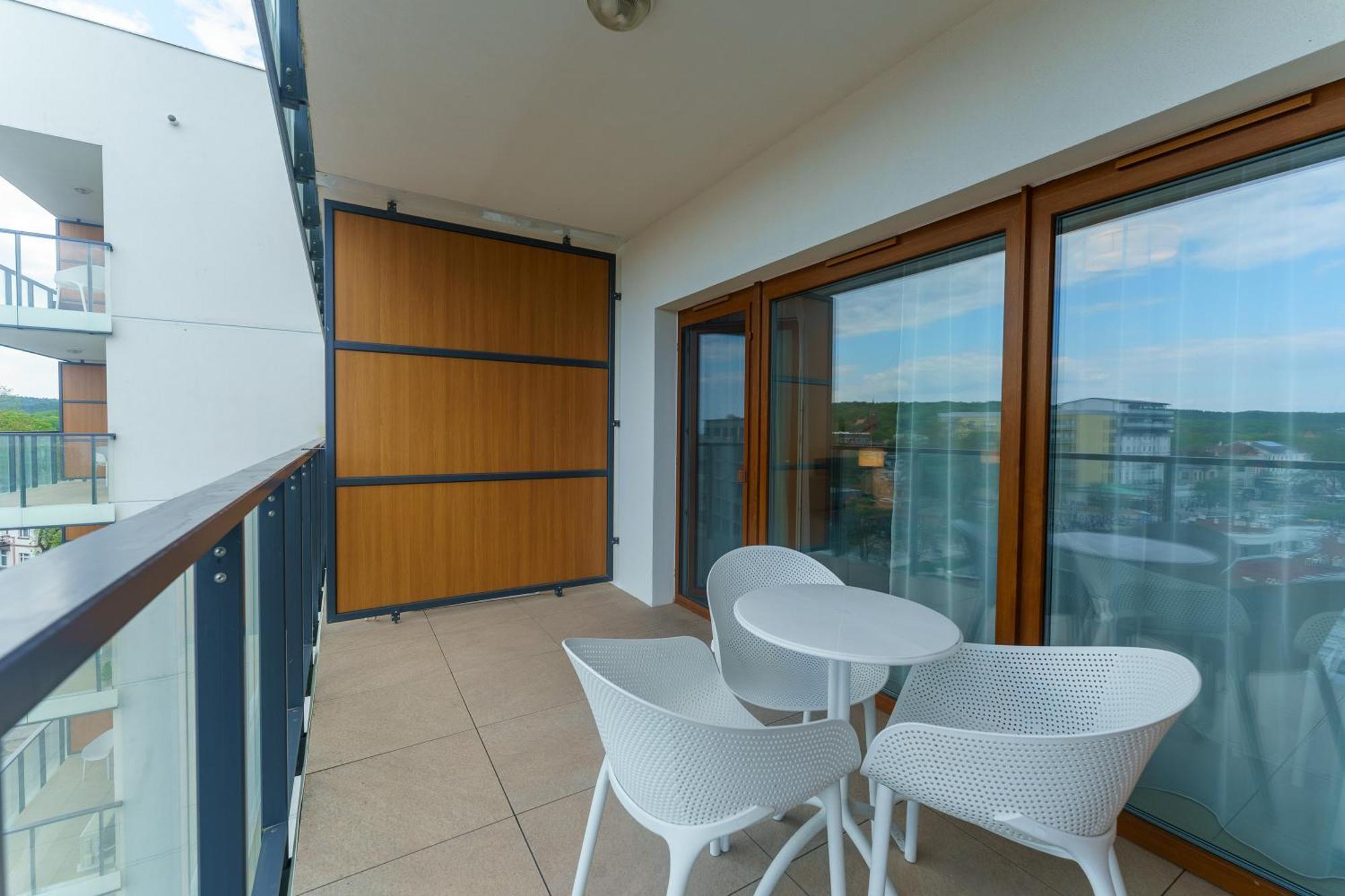 Aquamarina Prima Deluxe Studios With Sea View By Noclegi Renters Miedzyzdroje Eksteriør bilde